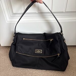 Kate Spade Black Nylon Shoulder Bag